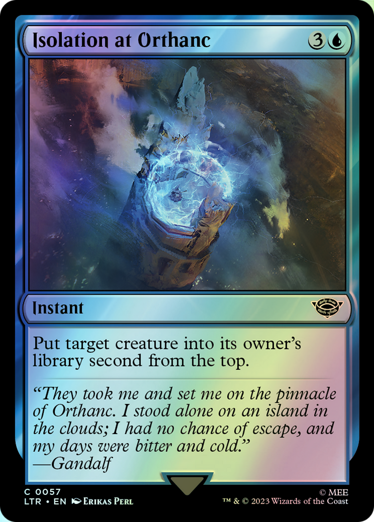 Isolation at Orthanc (LTR) #57 [EN/F] s/o