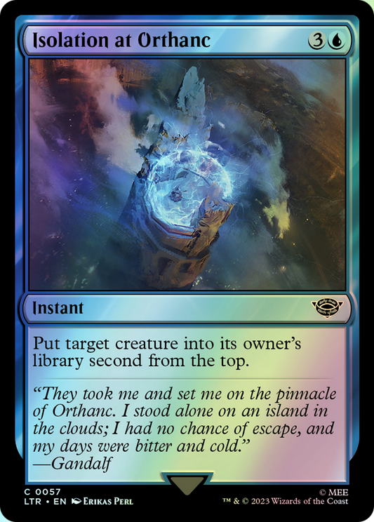 Isolation at Orthanc (LTR) #57 [EN/F] s/o