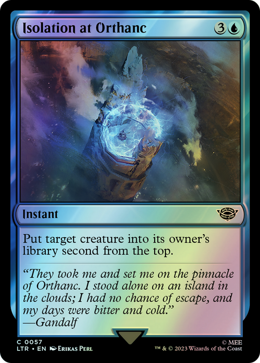 Isolation at Orthanc (LTR) #57 [EN/F] s/o