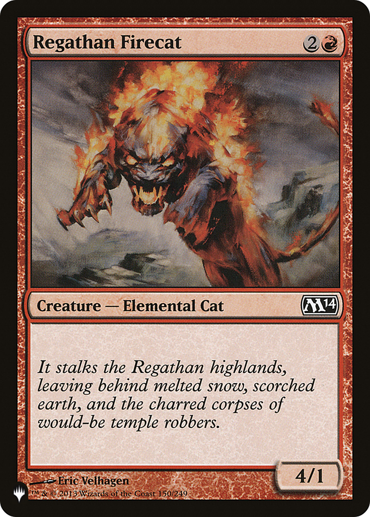 Regathan Firecat (PLST) #M14-150 [EN/N]