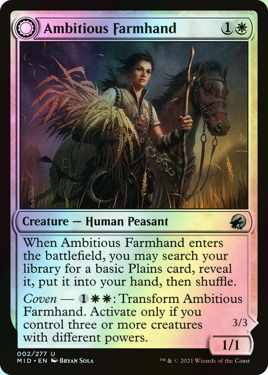 Ambitious Farmhand // Seasoned Cathar (MID) #2 [EN/F]