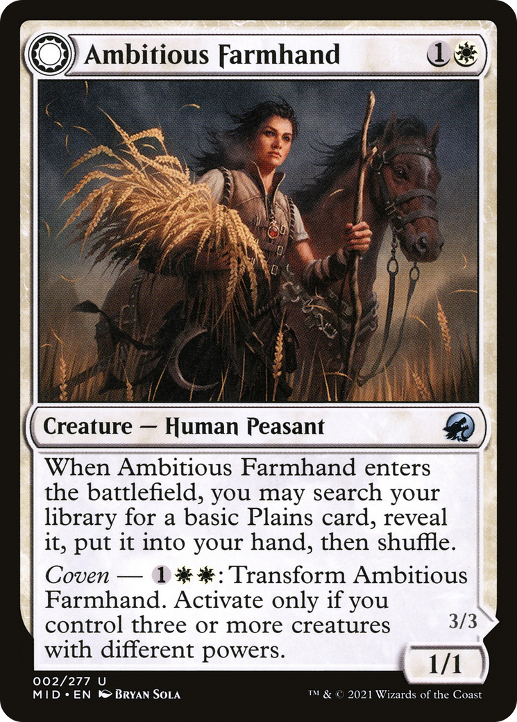 Ambitious Farmhand // Seasoned Cathar (MID) #2 [EN/N]