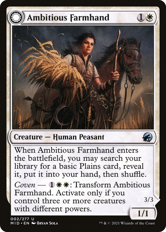 Ambitious Farmhand // Seasoned Cathar (MID) #2 [EN/N]