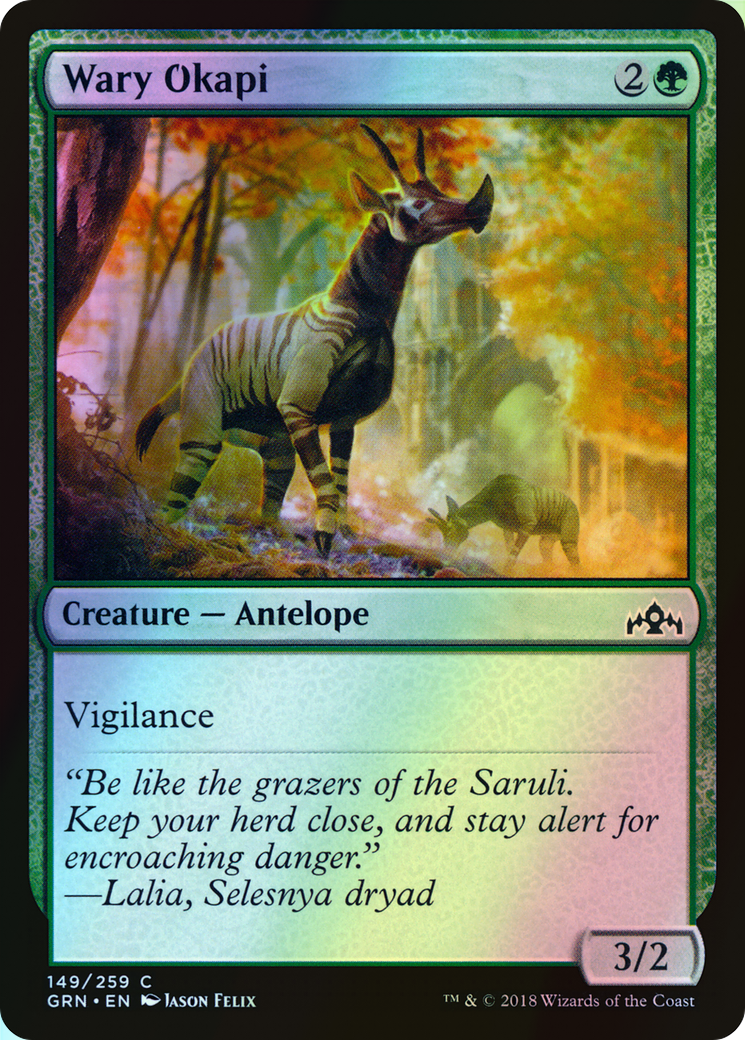 Wary Okapi (GRN) #149 [EN/F]