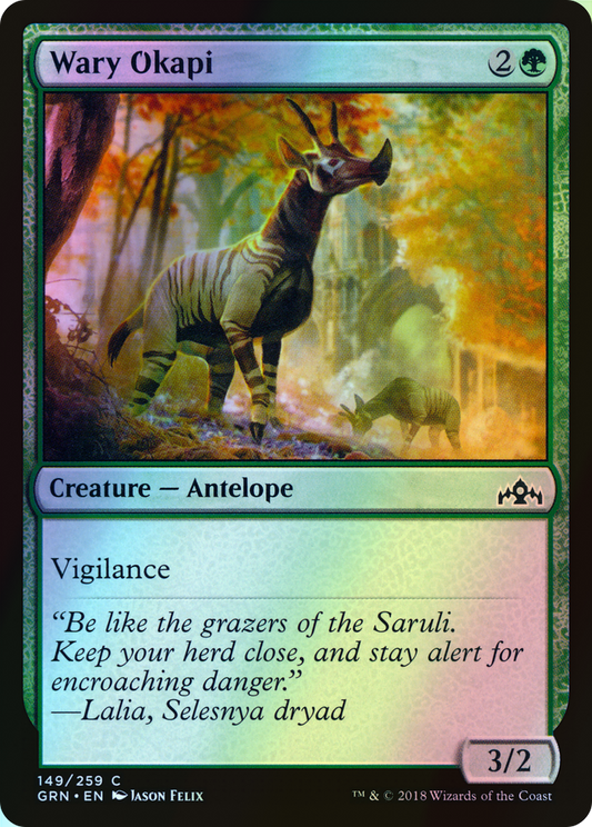 Wary Okapi (GRN) #149 [EN/F]