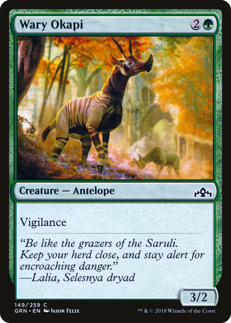 Wary Okapi (GRN) #149 [EN/N]