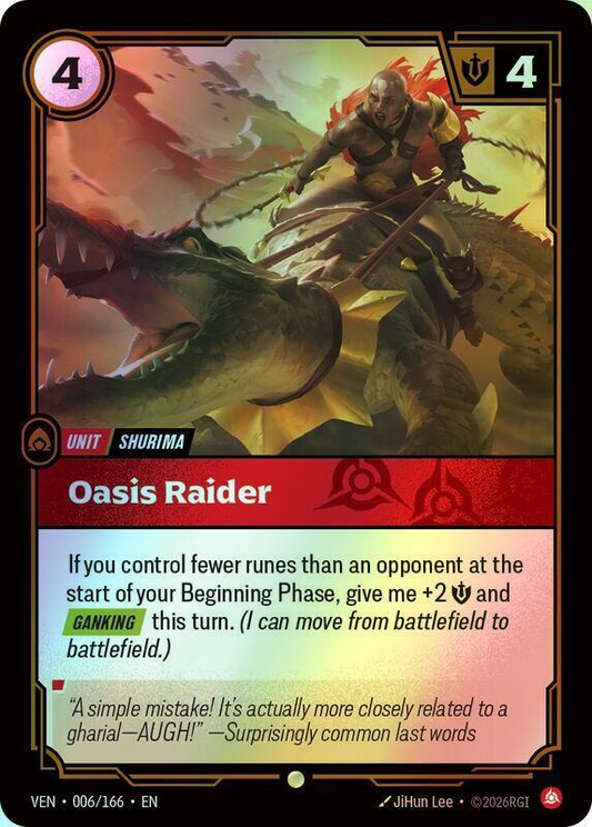 Oasis Raider (VEN) #006 [EN/F]