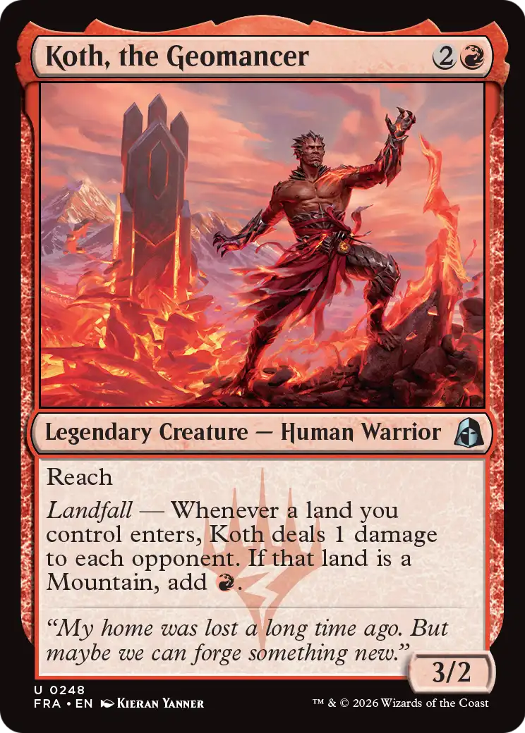 Koth, the Geomancer (FRA) #248 [EN/N]
