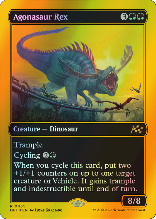 Agonasaur Rex - Firstplace Foil (DFT) #465 [EN/F] s/o