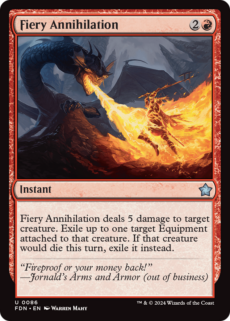 Fiery Annihilation (FDN) #86 [EN/N]