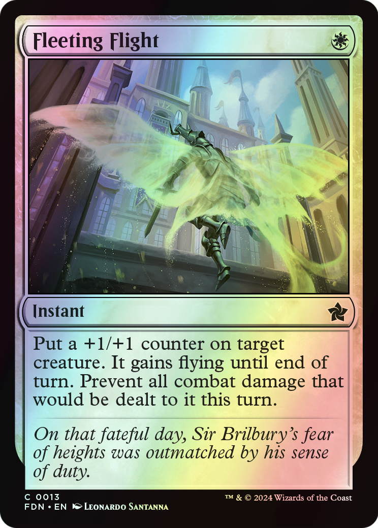 Fleeting Flight (FDN) #13 [EN/F] s/o