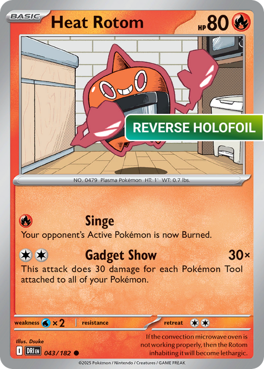 Heat Rotom (DRI) #043 [EN/R]