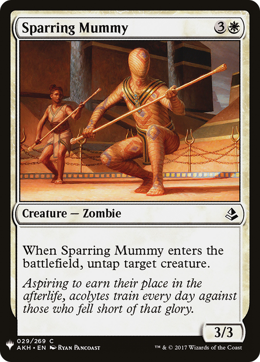 Sparring Mummy (PLST) #AKH-29 [EN/N]