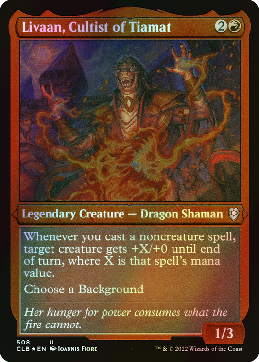 Livaan, Cultist of Tiamat (CLB) #508 [EN/E]