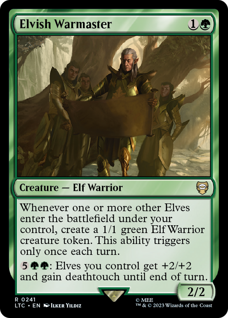 Elvish Warmaster (LTC) #241 [EN/N]