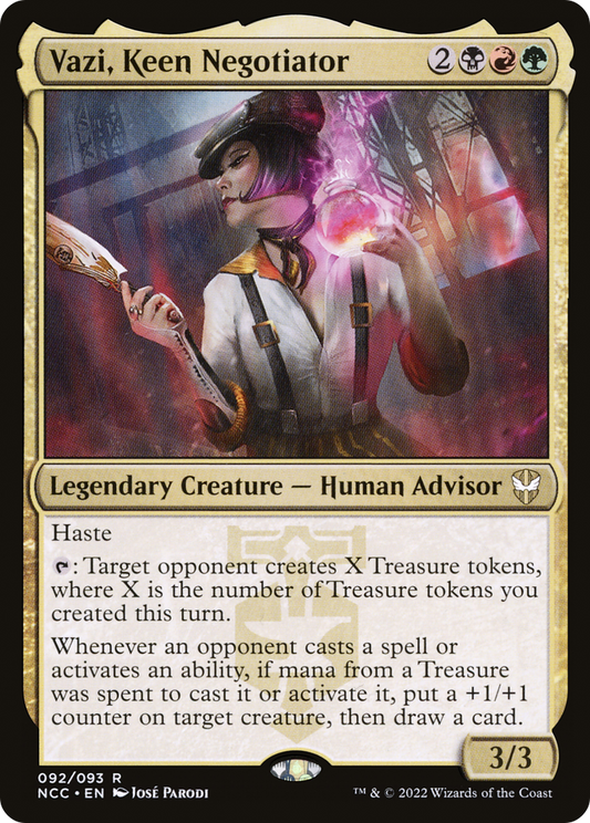 Vazi, Keen Negotiator (NCC) #92 [EN/N]