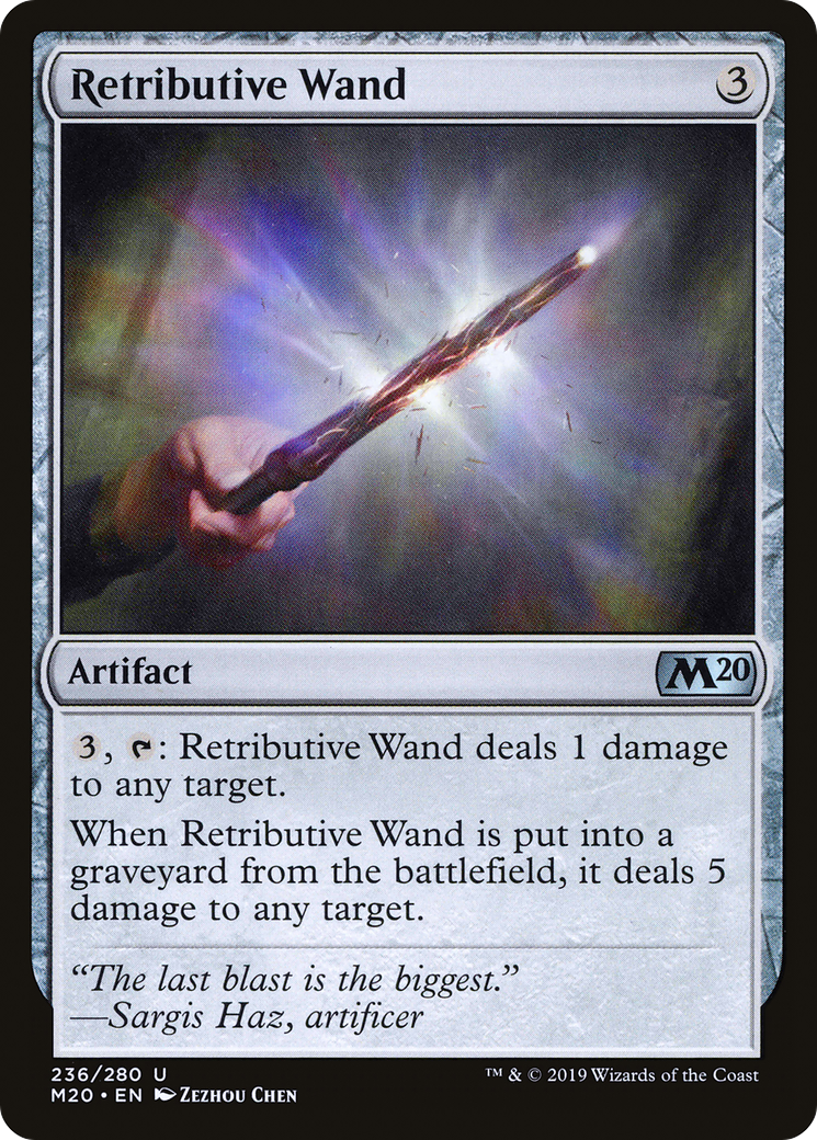 Retributive Wand (M20) #236 [EN/N]