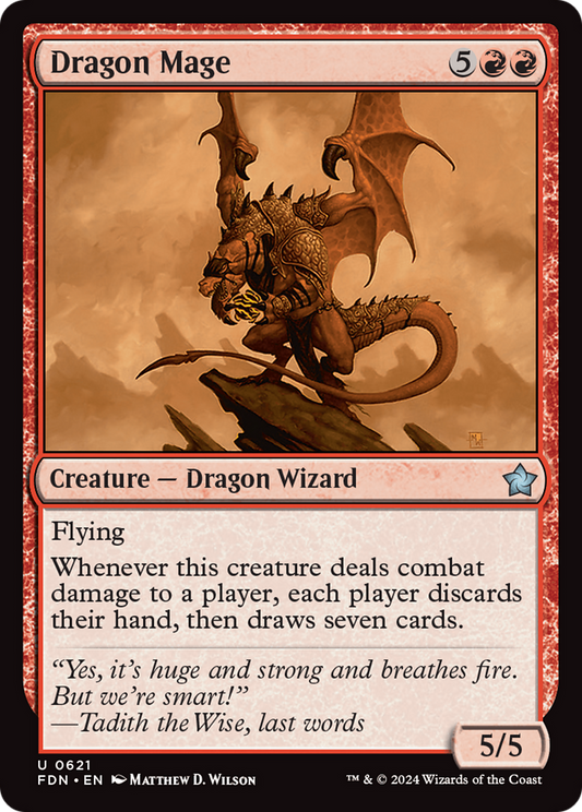 Dragon Mage (FDN) #621 [EN/N] s/o