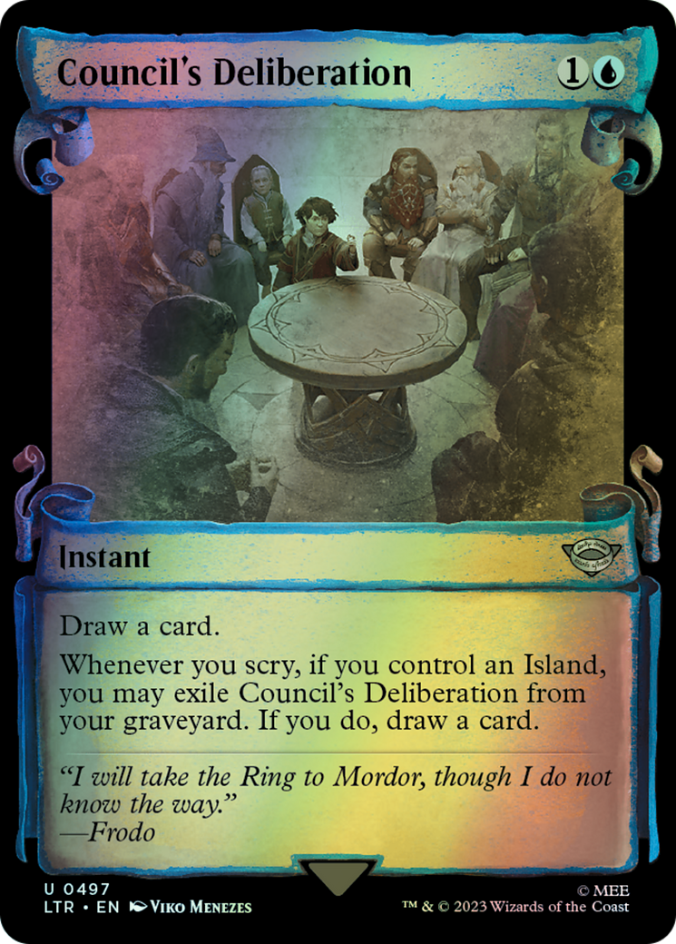 Council's Deliberation - Silver Foil (LTR) #497 [EN/F] s/o