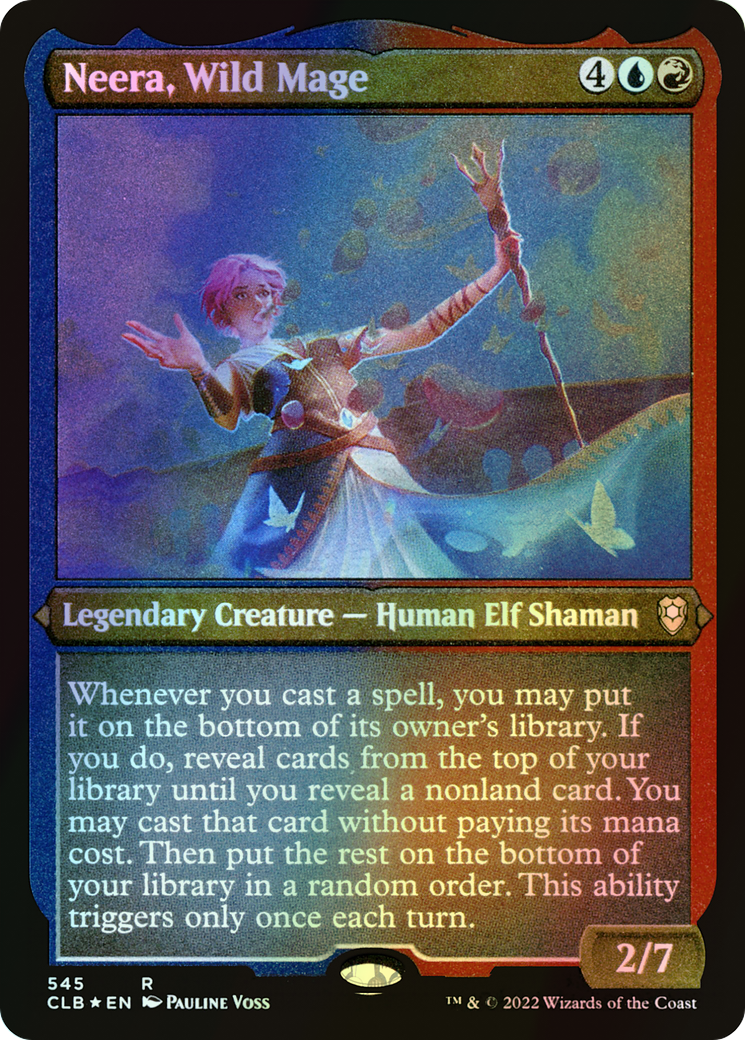 Neera, Wild Mage (CLB) #545 [EN/E]