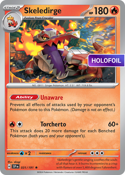 Skeledirge (SSP) #31 [EN/H]