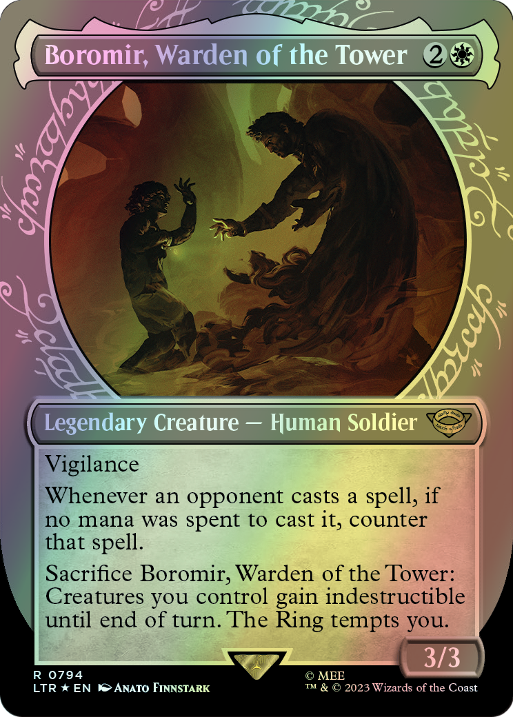 Boromir, Warden of the Tower - Surge Foil (LTR) #794 [EN/F] s/o