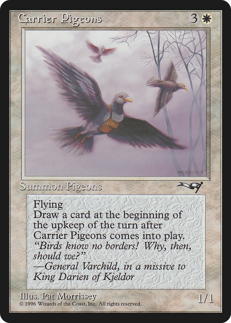 Carrier Pigeons (ALL) #1a [EN/N]
