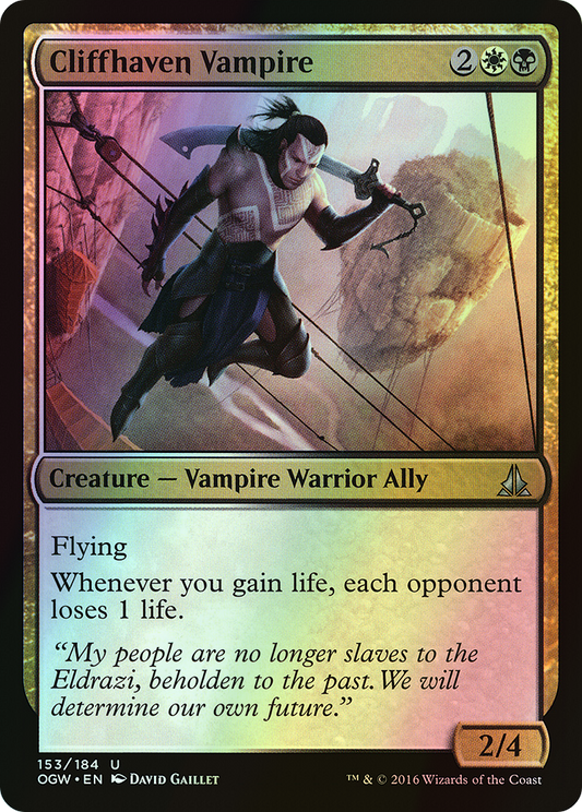 Cliffhaven Vampire (OGW) #153 [EN/F]