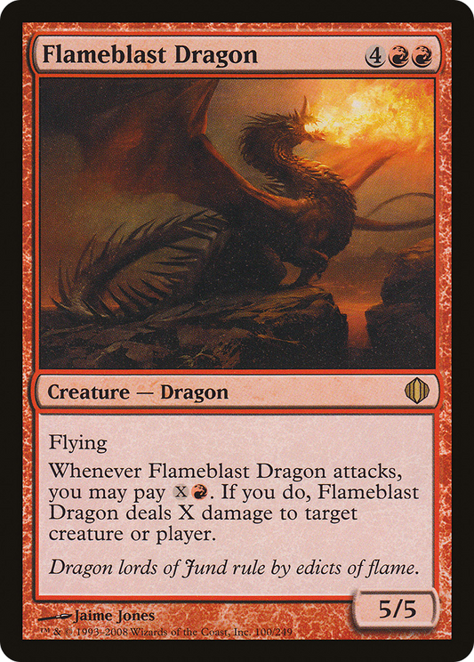 Flameblast Dragon (ALA) #100 [EN/N] s/o