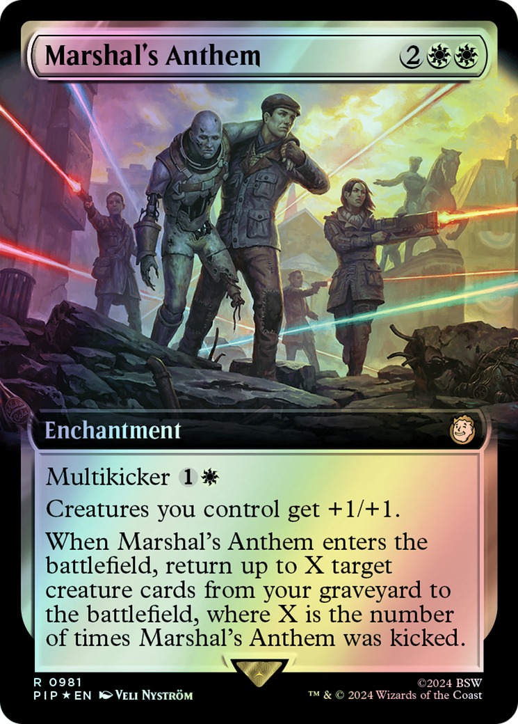 Marshal's Anthem - Surge Foil (PIP) #981 [EN/F] s/o