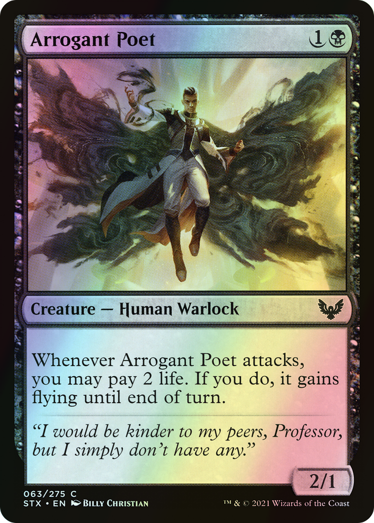 Arrogant Poet (STX) #63 [EN/F]