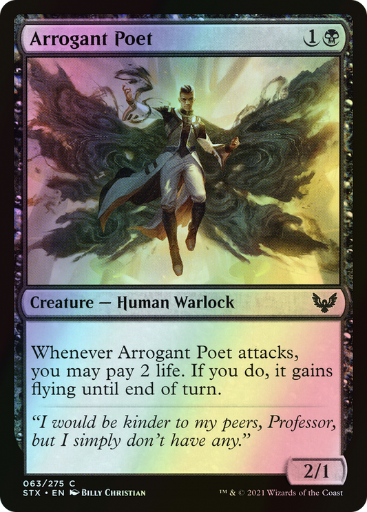 Arrogant Poet (STX) #63 [EN/F]