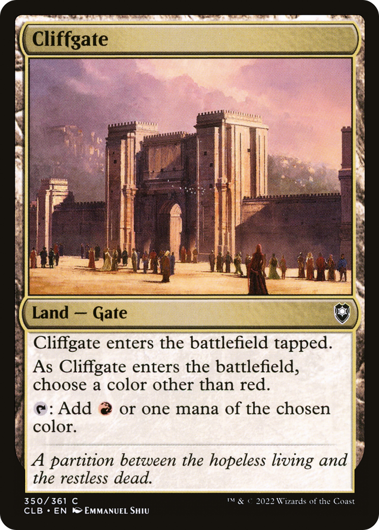 Cliffgate (CLB) #350 [EN/N] s/o