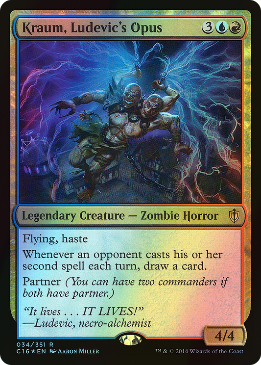 Kraum, Ludevic's Opus (C16) #34 [EN/F] s/o