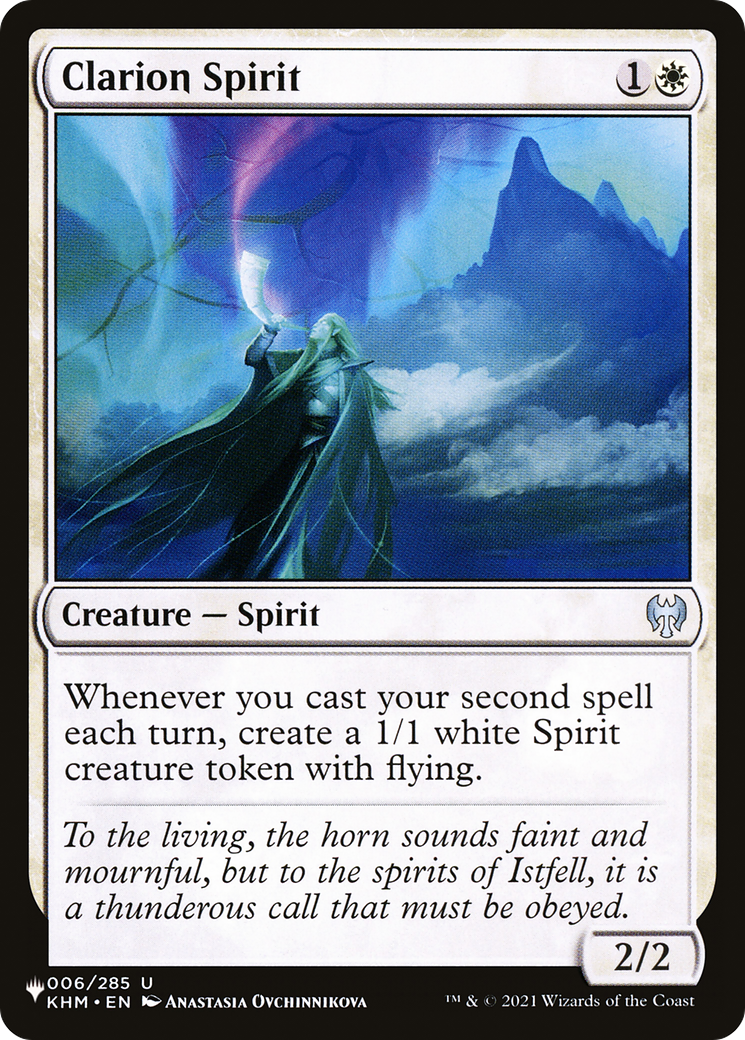 Clarion Spirit (PLST) #KHM-6 [EN/N] s/o