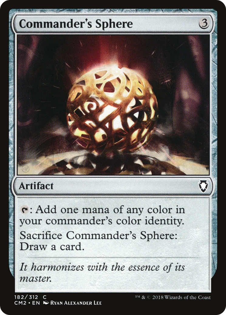 Commander's Sphere (CM2) #182 [EN/N] s/o