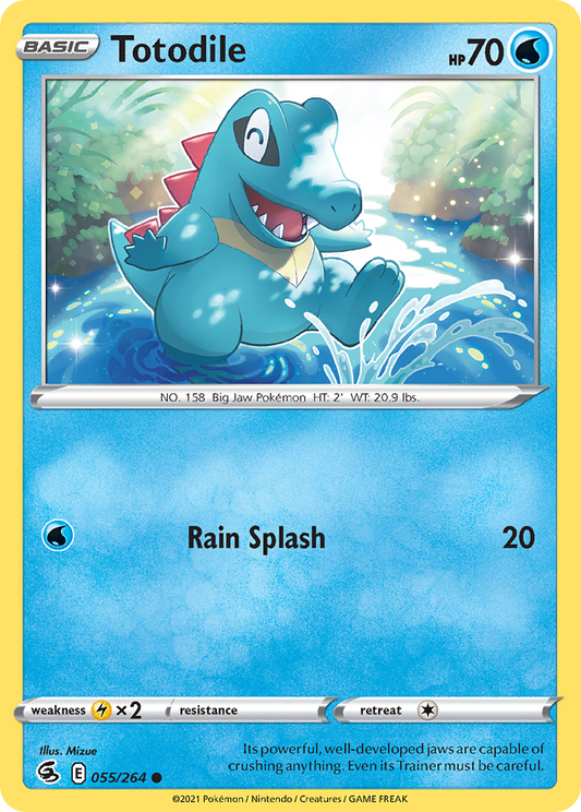 Totodile (FST) #055 [EN/N] s/o