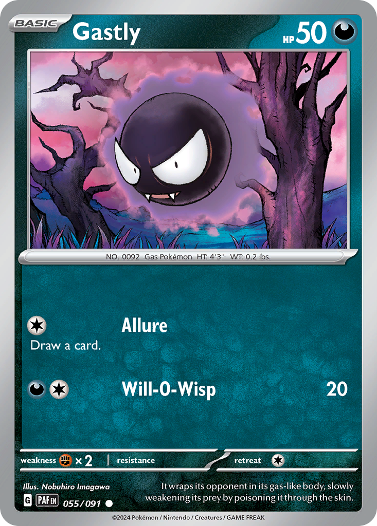 Gastly (PAF) #55 [EN/N]