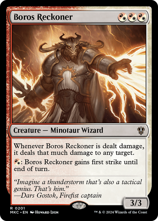 Boros Reckoner (MKC) #201 [EN/N] s/o