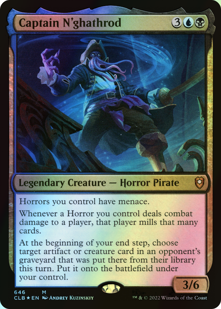Captain N'ghathrod (CLB) #646 [EN/F]