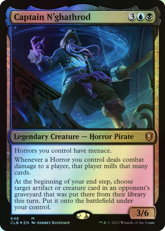 Captain N'ghathrod (CLB) #646 [EN/F]