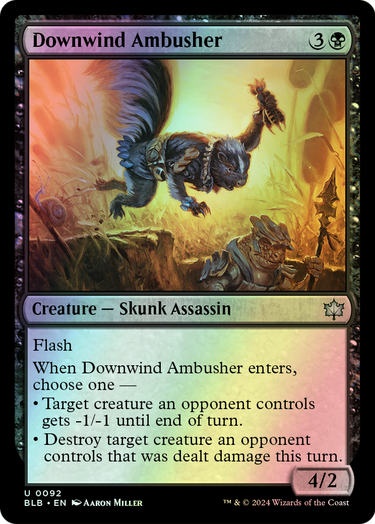 Downwind Ambusher (BLB) #92 [EN/F]