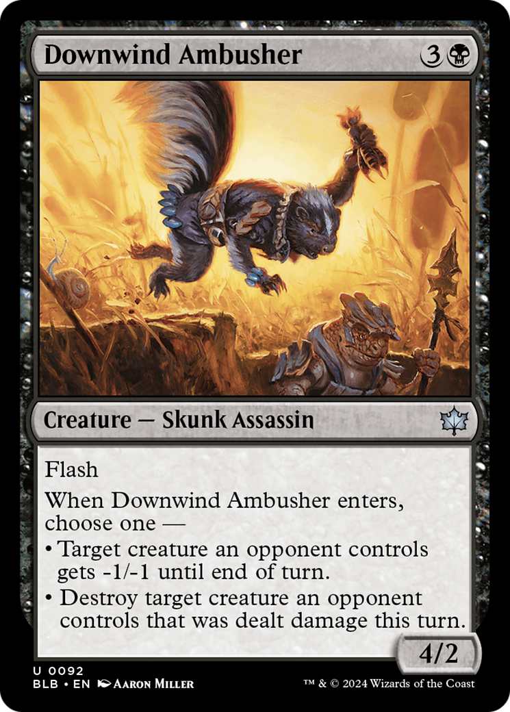Downwind Ambusher (BLB) #92 [EN/N]