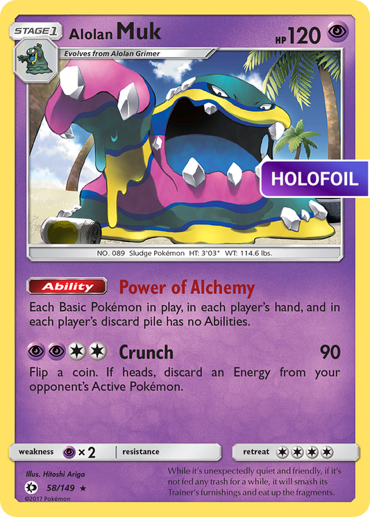 Alolan Muk (SUM) #58 [EN/H] s/o