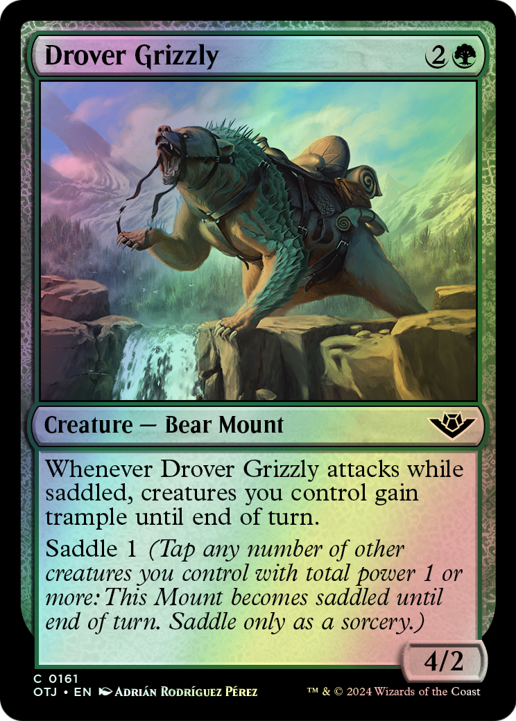 Drover Grizzly (OTJ) #161 [EN/F]