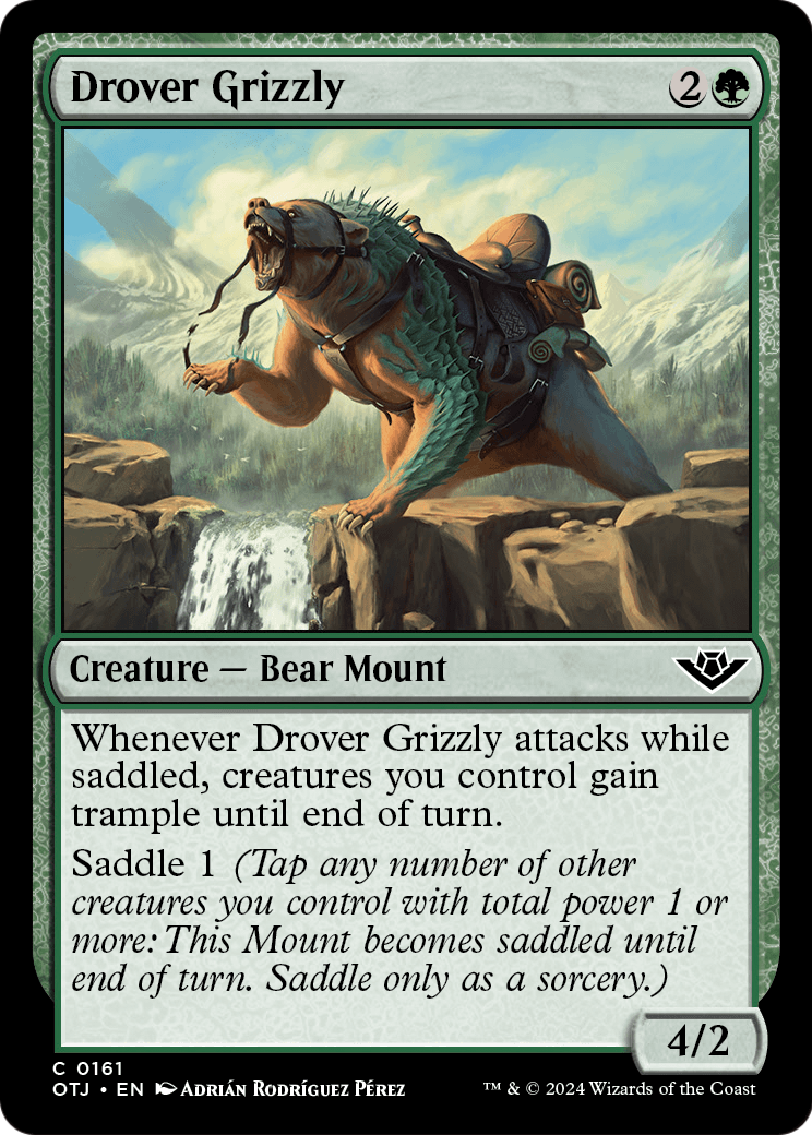 Drover Grizzly (OTJ) #161 [EN/N]