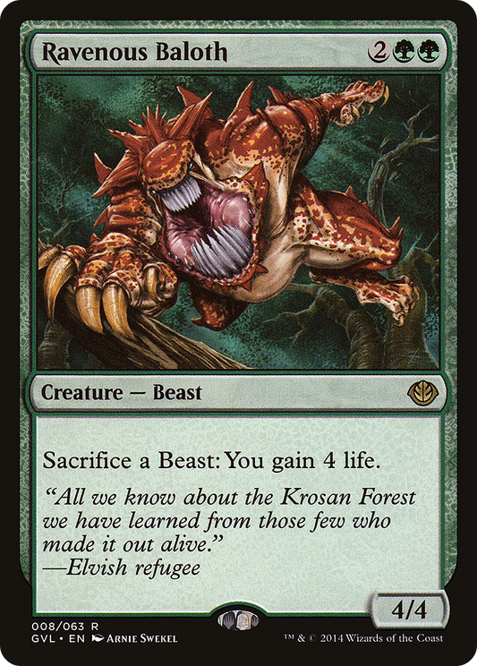 Ravenous Baloth (GVL) #8 [EN/N]