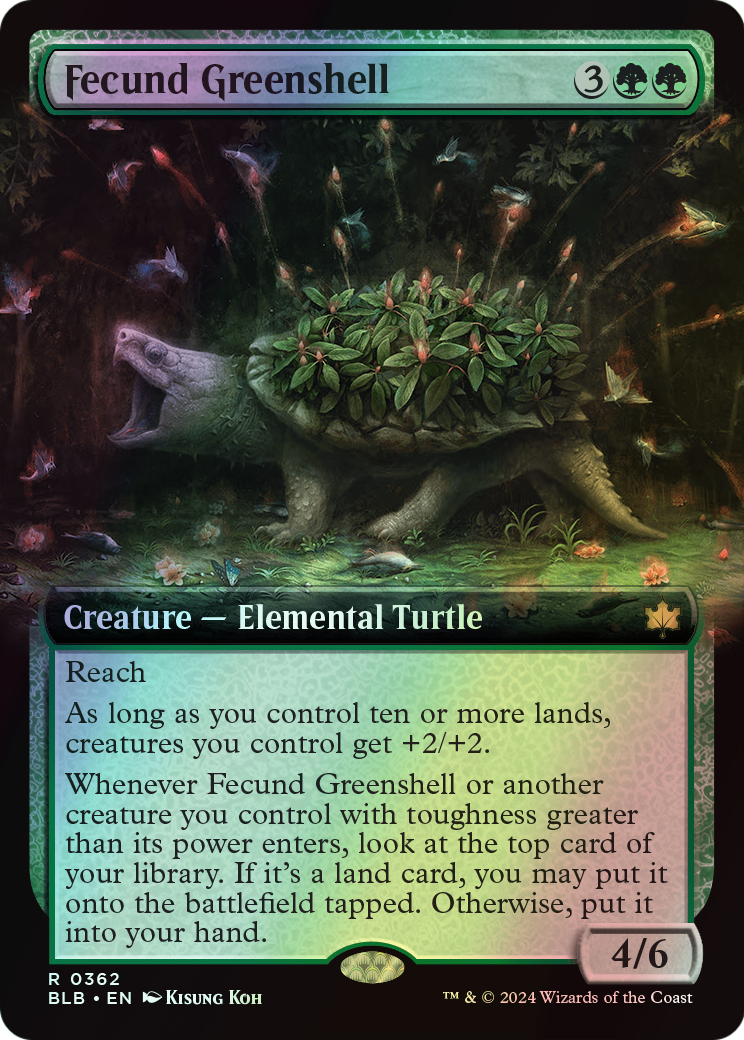 Fecund Greenshell (BLB) #362 [EN/F]