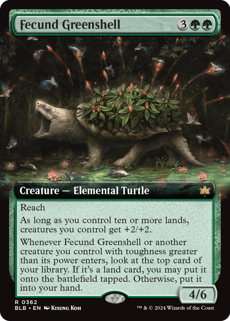 Fecund Greenshell (BLB) #362 [EN/N]