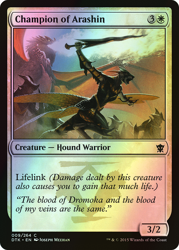 Champion of Arashin (DTK) #9 [EN/F]